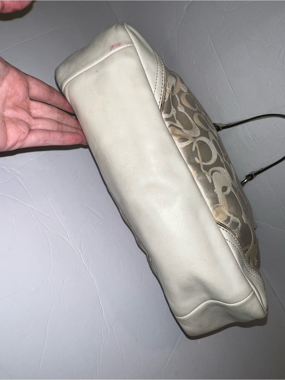 Vintage Y2K Coach Chelsea Optic Signature Tote - Picture 3 of 11